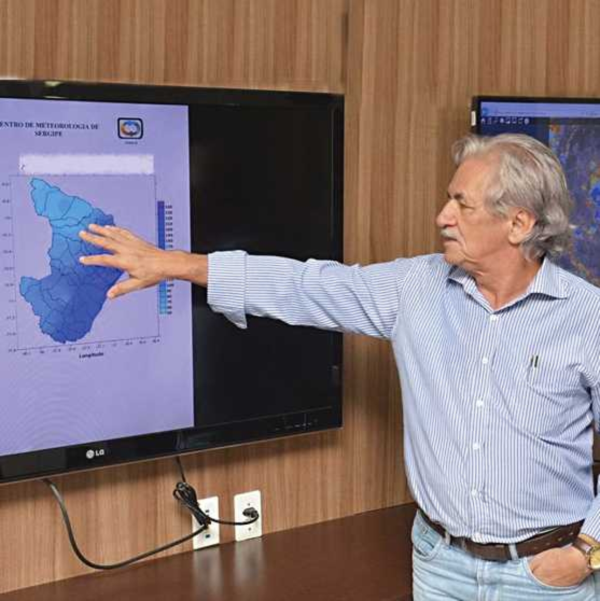 Frente Fria que atinge Aracaju deve continuar em quase todas as regiões de Sergipe (Foto: ASN)