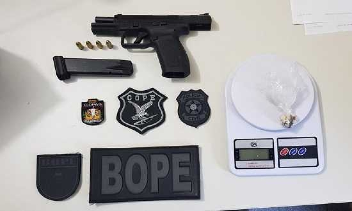 Operação conjunta entre forças de segurança de Sergipe e Bahia localiza acusado de mais de 20 homicídios (Foto: SSP/SE)