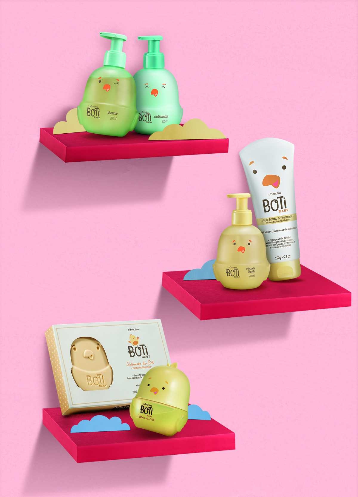 Linha infantil Boti Baby (Foto: Assessoria O Boticário)