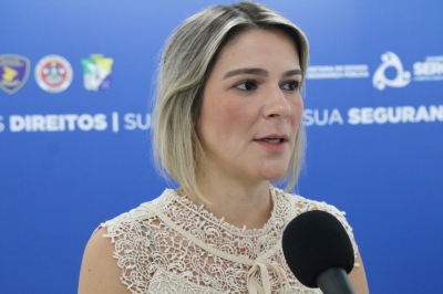 Diretora da Dipol, delegada Mayra Evangelista (Foto: SSP/SE)