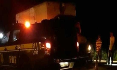 Após o acidente em Capela, um homem foi detido por suspeita de embriaguez ao volante (Foto: Grupo de Whatsapp Informações Policiais)