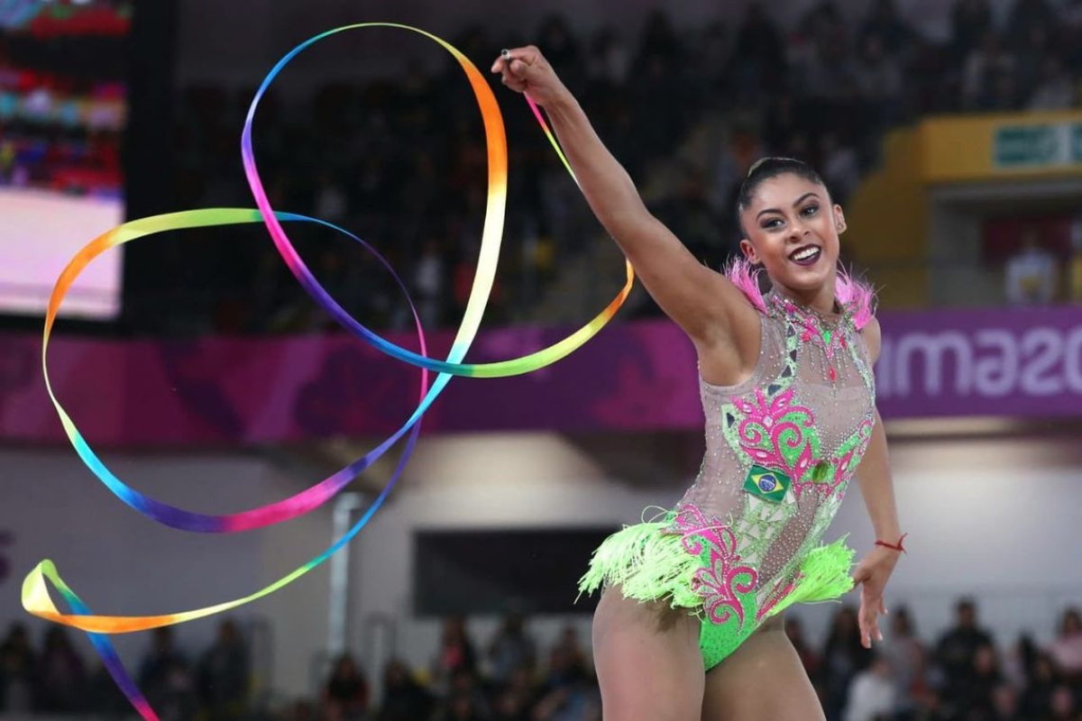 Ginástica rítmica ganha ouro nos Jogos Pan-Americanos de Lima (Foto: Ricardo Bufolin/ CBG)