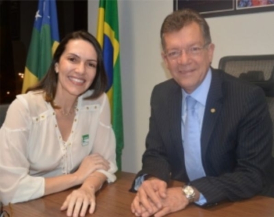 Laércio Oliveira e Danielle Garcia em defesa das mulheres (Foto: Site Laércio Oliveira)
