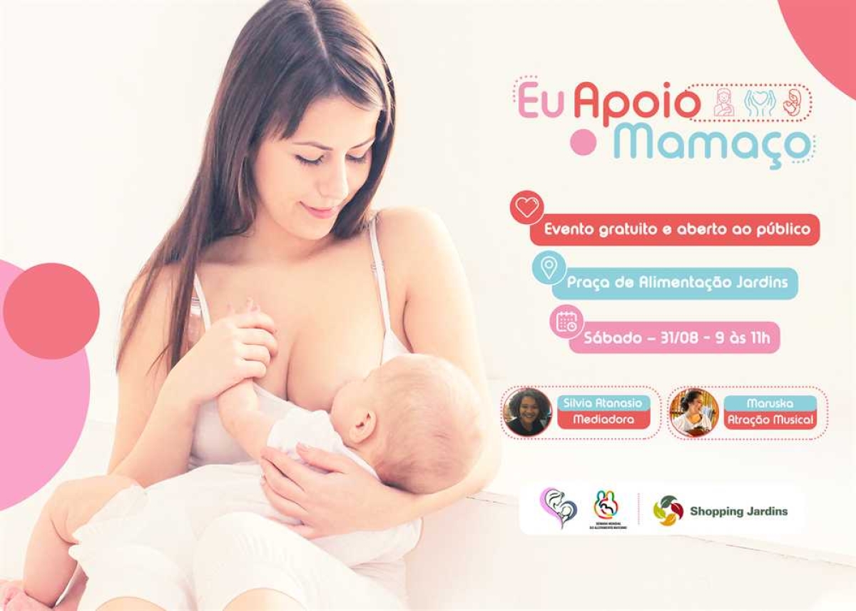 Shopping Jardins acolhe o "mamaço" (Imagem: Divulgação)