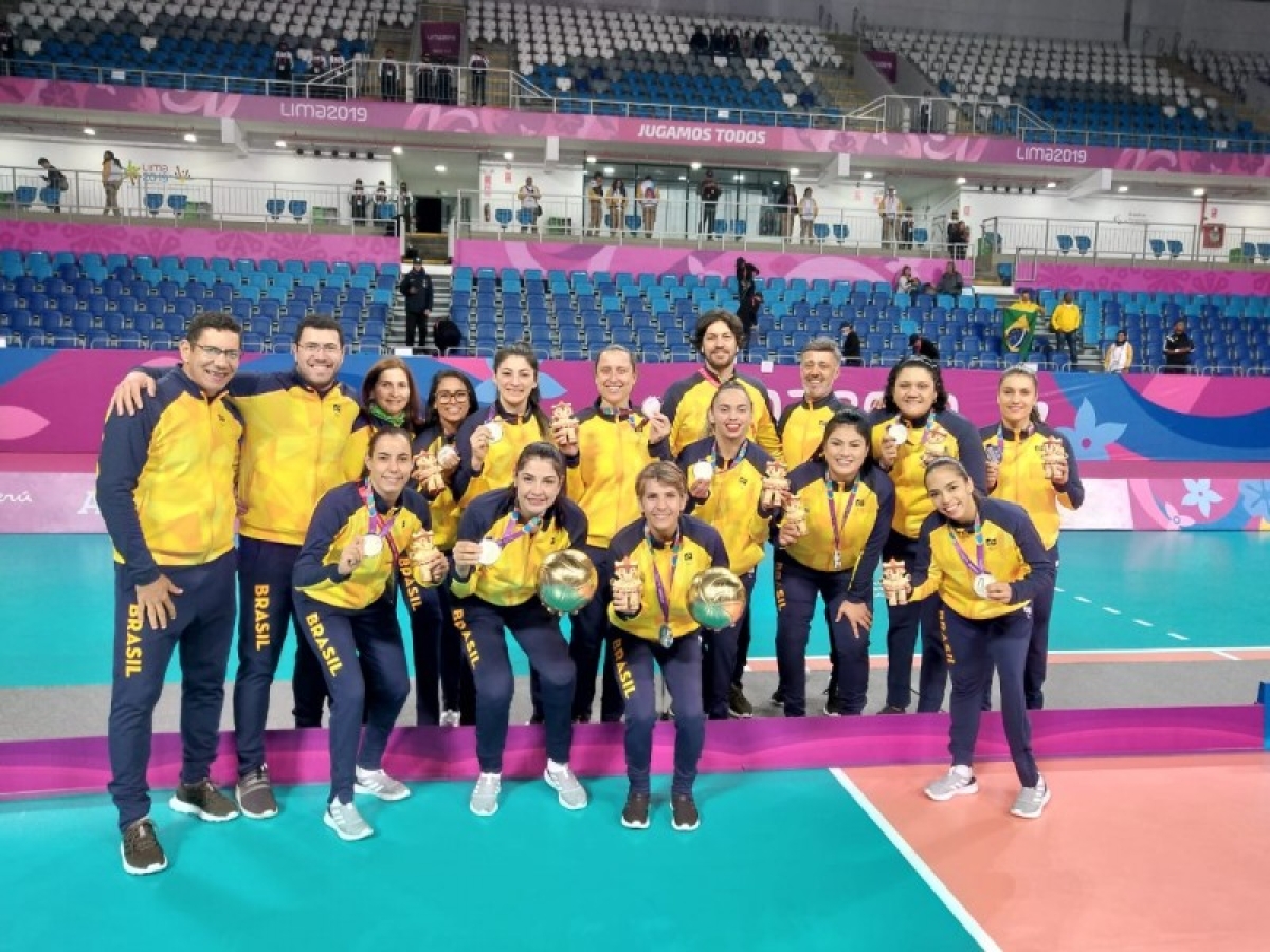 Lima 2019: Brasil classifica as duas seleções de vôlei sentado para Tóquio 2020 (Foto: Via Assessoria)