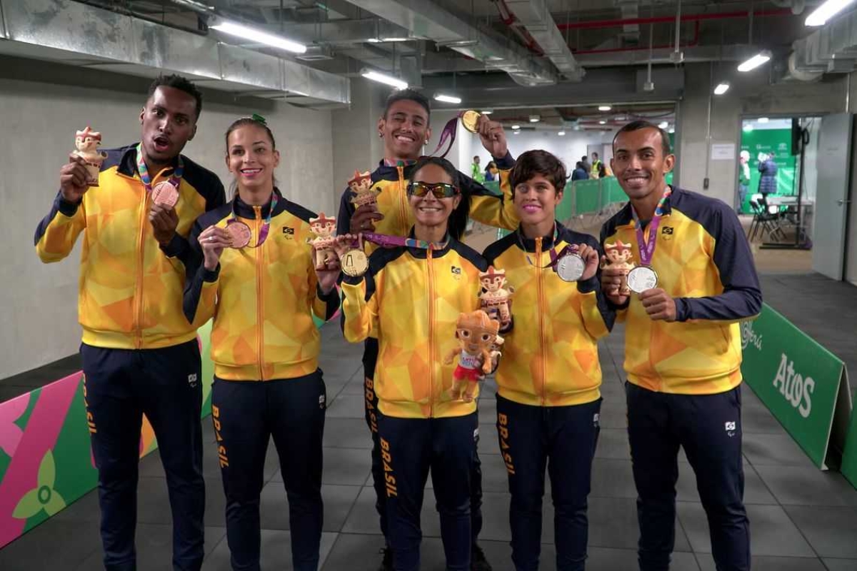 Em Lima, Brasil bate recorde histórico com 308 medalhas (Foto: Rodolfo Vilela/ Rede do Esporte)