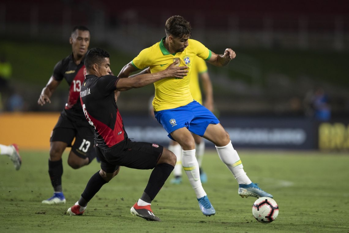 Brasil perde para o Peru em amistoso nos Estados Unidos (Foto: Lucas Figueiredo/ CBF)