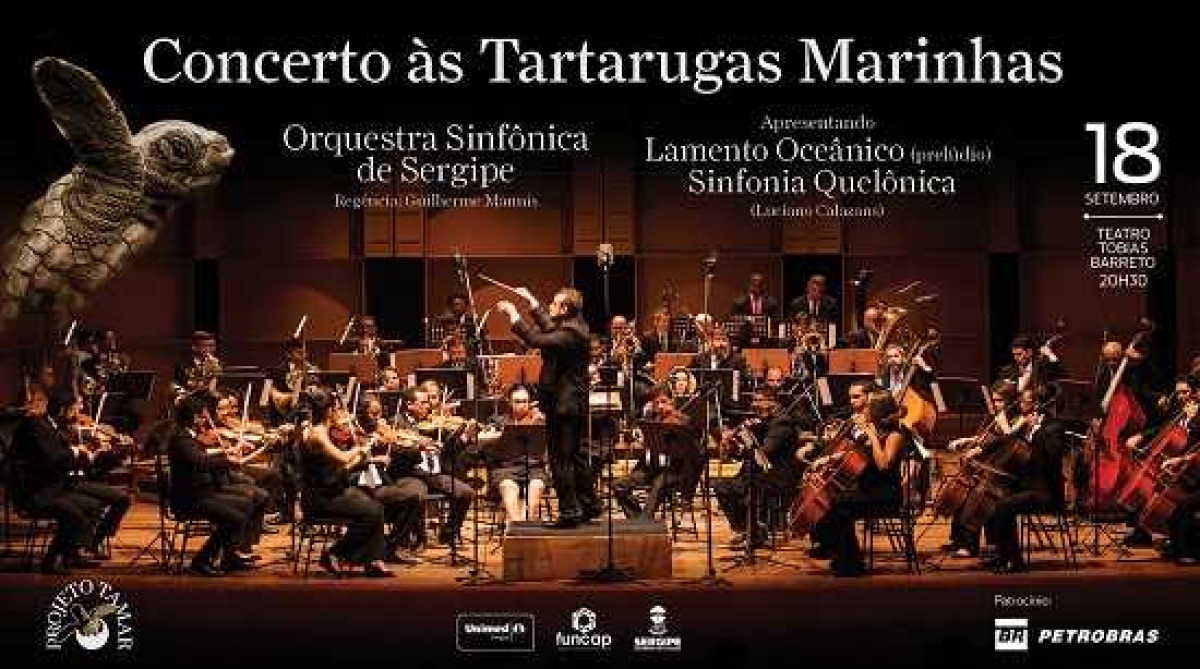 Orquestra Sinfônica fará concerto às tartarugas marinhas (Imagem: Divulgação)