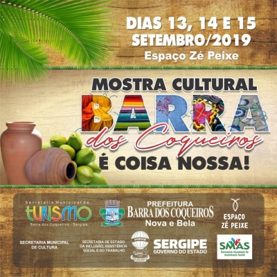 Espaço Zé Peixe recebe Mostra Cultural da Barra dos Coqueiros (Imagem: Divulgação)