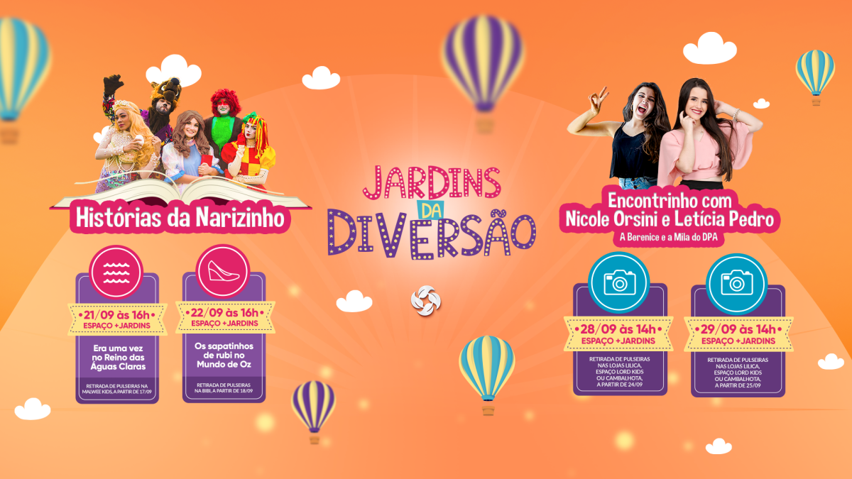 Espetáculos gratuitos animam o fim de semana no Shopping Jardins (Imagem: Divulgação)