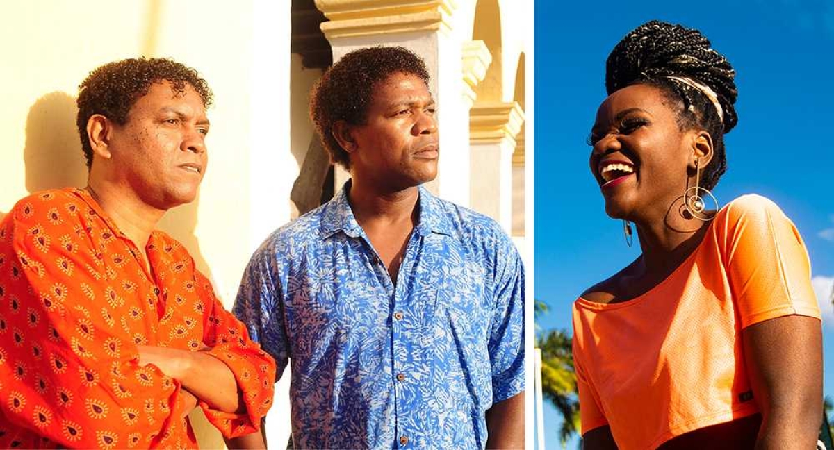 Chiko Queiroga & Antônio Rogério e Winnie festejam a chegada da primavera (Foto: Divulgação)