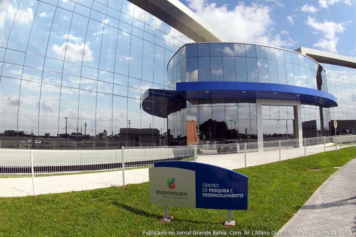 Grupo Boticário em São José dos Pinhais, no Paraná  (Foto: Secom Governo da Bahia)