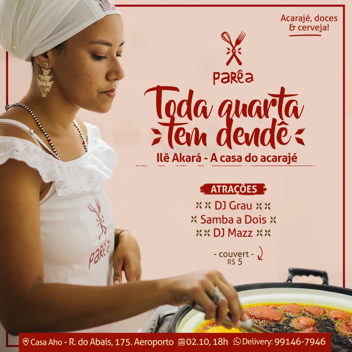 Samba, Soul e Funk pedem passagem na quarta-feira do Ilê Akará (Imagem: Divulgação)