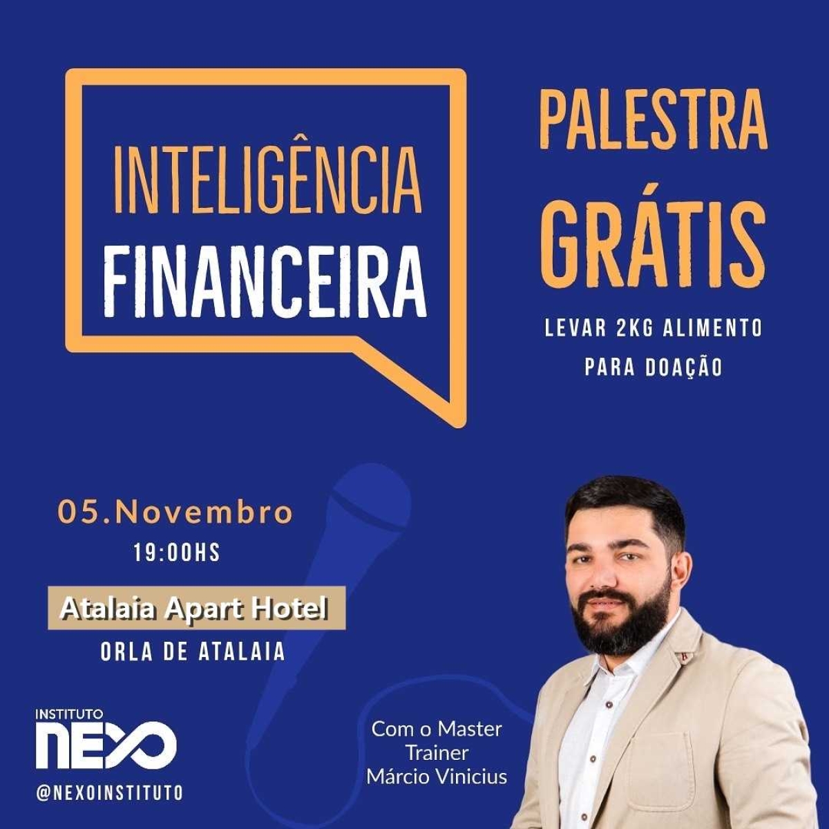 Aracaju recebe palestra gratuita sobre Inteligência Financeira (Imagem: Divulgação)