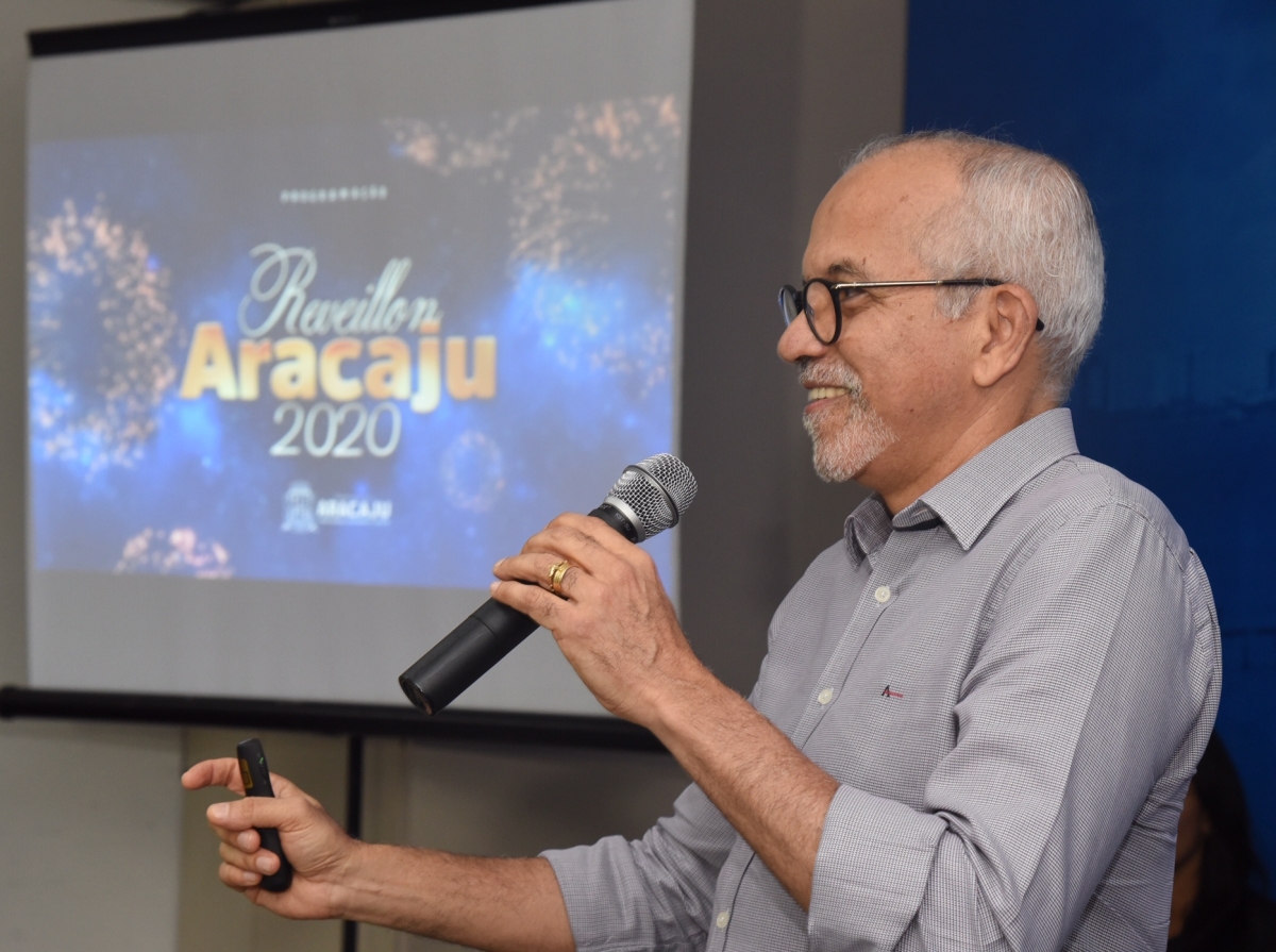 Prefeito anuncia atrações do Réveillon de Aracaju (Foto: Ana Lícia Menezes/ Prefeitura de Aracaju)