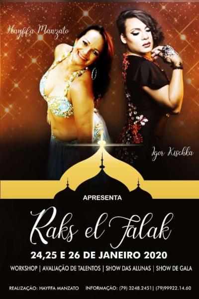 Festival de danças árabes com participação de bailarino Igor Kischka acontece em Aracaju (Imagem: Divulgação)