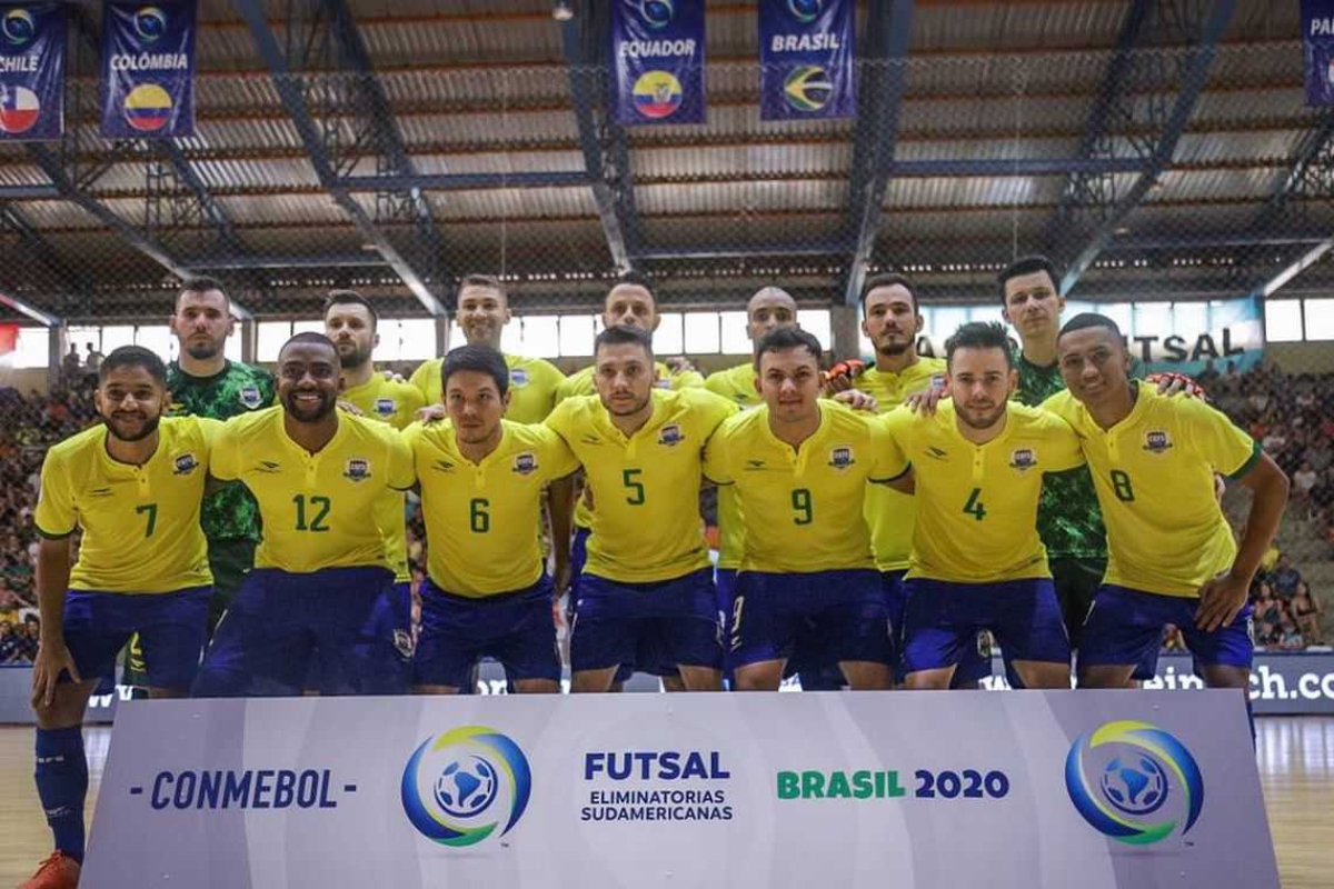 Futsal: Classificado para Copa do Mundo, Brasil goleia na eliminatória (Foto: CBFS)