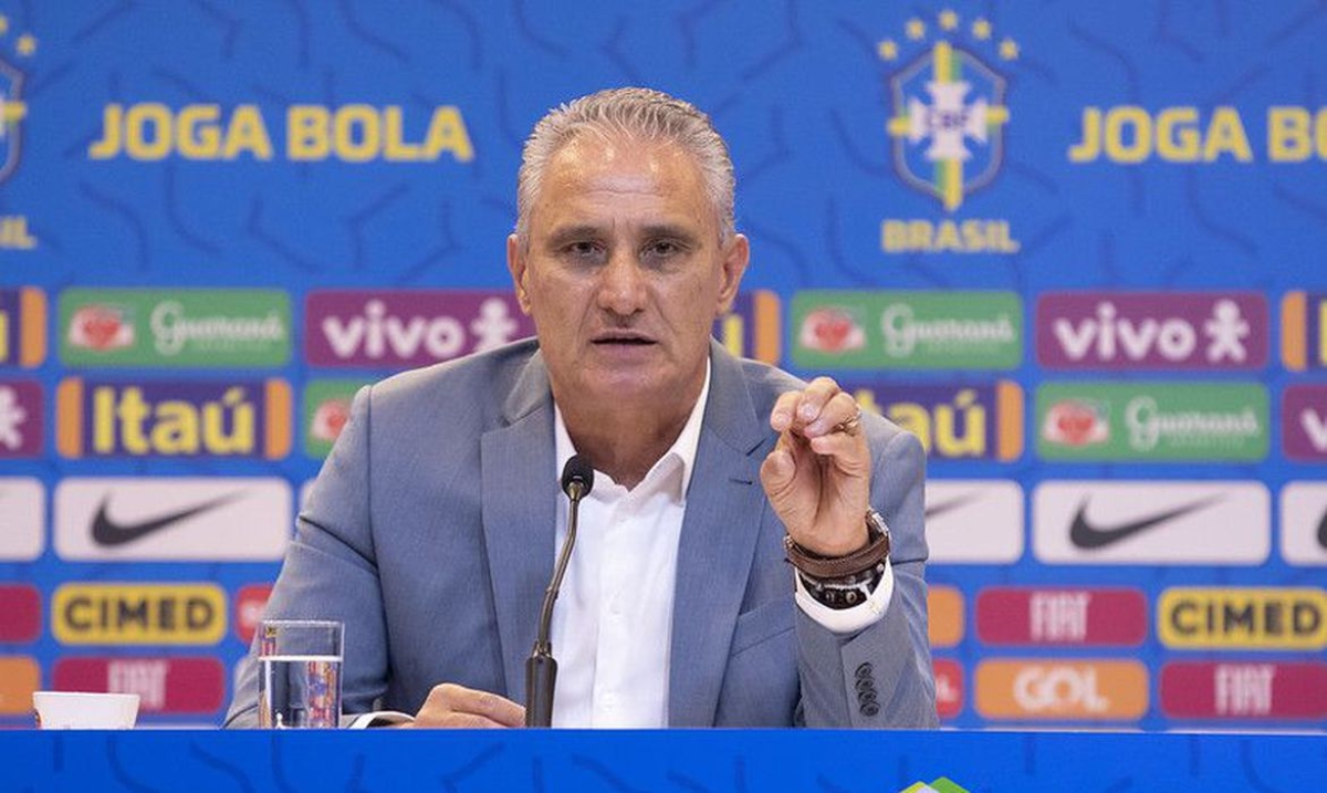 Tite convoca 23 jogadores para as eliminatórias da Copa do Catar (Foto: Lucas Figueiredo/ CBF)