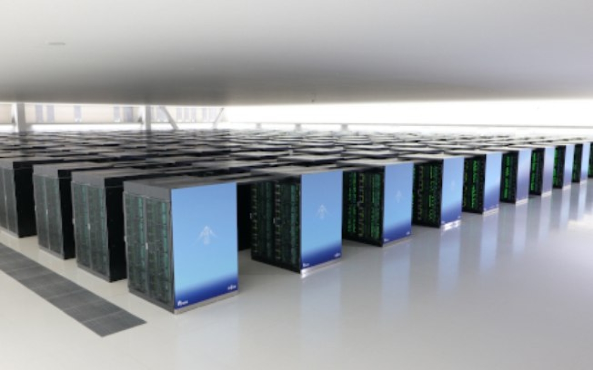 Supercomputador japonês "Fugaku" (Imagem: Reprodução/ Riken)