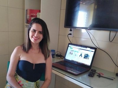 Herifrania T. Aragão, enfermeira, mestre e doutoranda do Programa de Pós Graduação em Saúde e Ambiente - UNIT (Foto: Assessoria de Imprensa Unit)