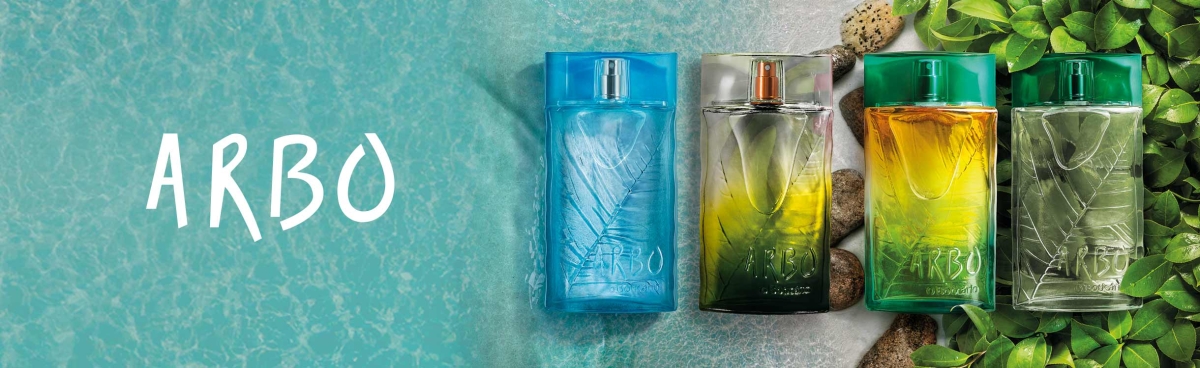 Arbo, do Boticário, traz o frescor e o vigor da natureza para o dia a dia (Imagem: Divulgação/ O Boticário)