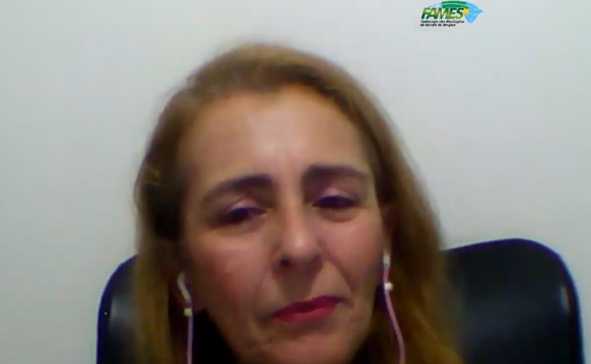 Enfermeira Zenaide Cavalcante, professora e palestrante (Foto: Ascom Fames)