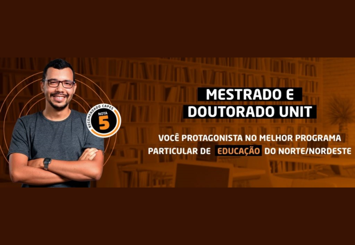 Unit Sergipe lança editais para turmas de Mestrado em Educação e Direito (Imagem: Divulgação/ Unit)