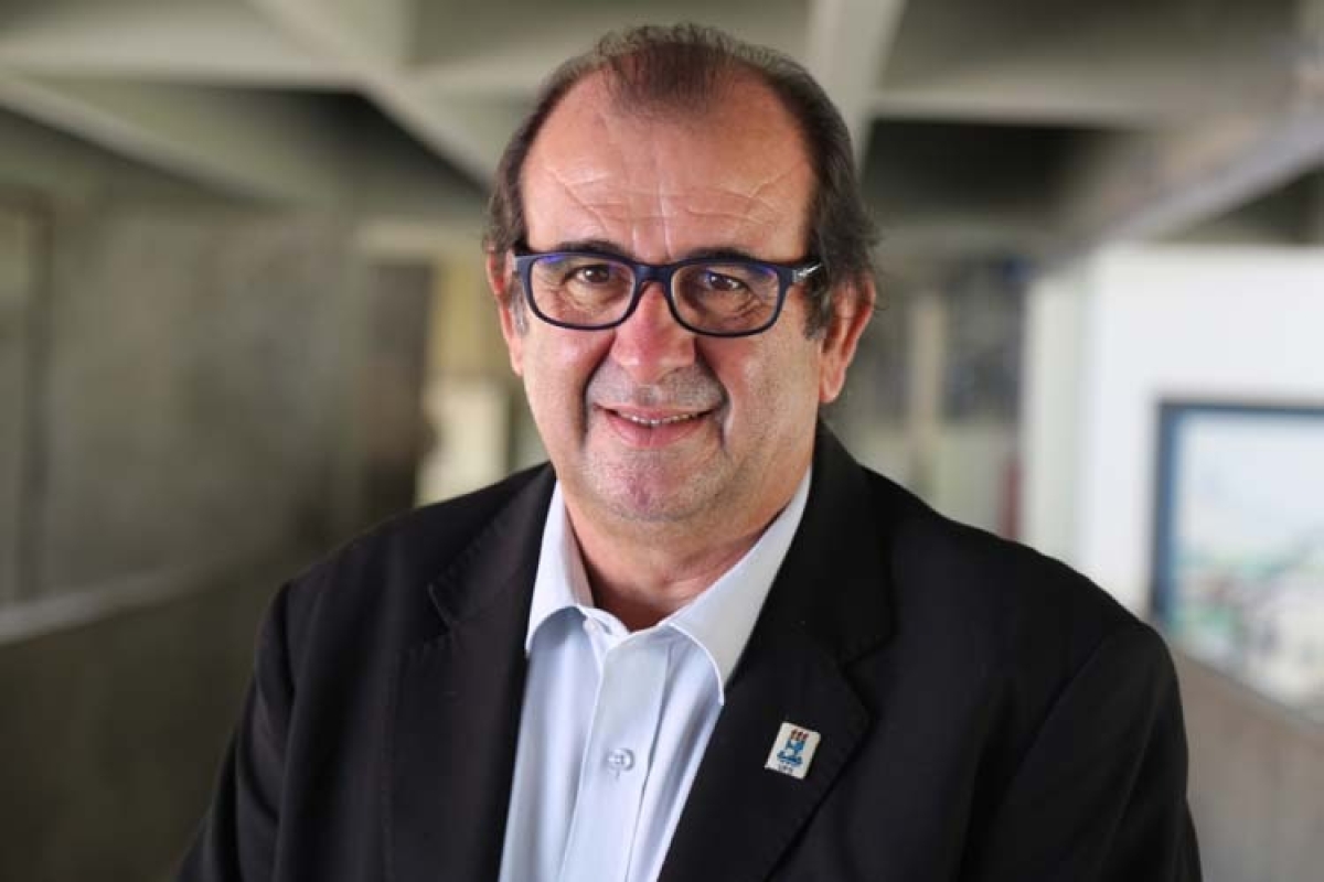 Angelo Antoniolli, reitor da UFS: retorno às atividades da graduação de forma segura (Foto: Destaque Notícias)
