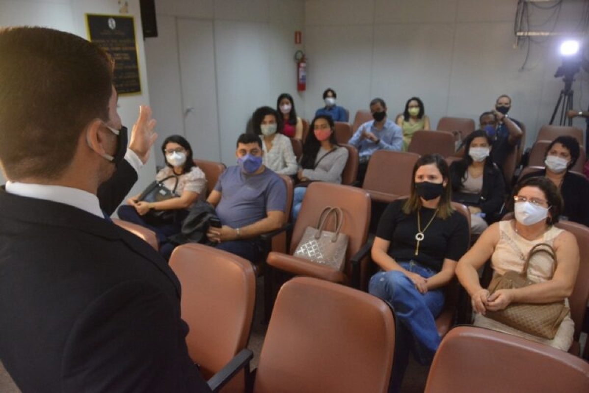 Empossados mais 13 aprovados no 1º concurso da Alese (Foto: Jadilson Simões/ Rede Alese)