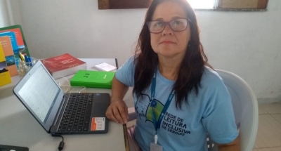Gislene Dias, bibliotecária (Foto: Assessoria de Imprensa Unit)