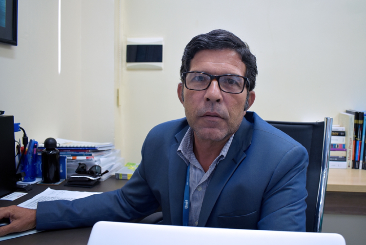 Professor Arthur Campos (Foto: Assessoria de Imprensa Unit)