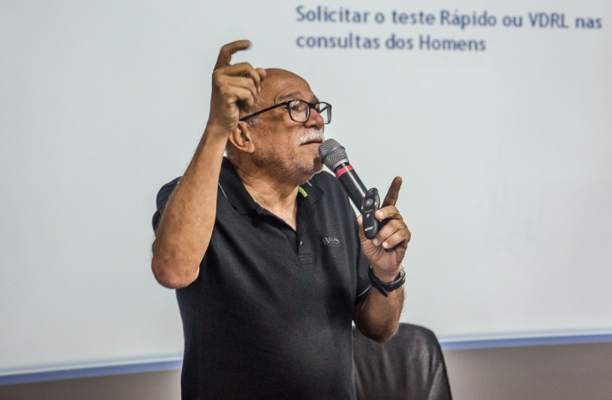 Gerente do Programa IST/Aids, Almir Santana (Foto: SES/SE)