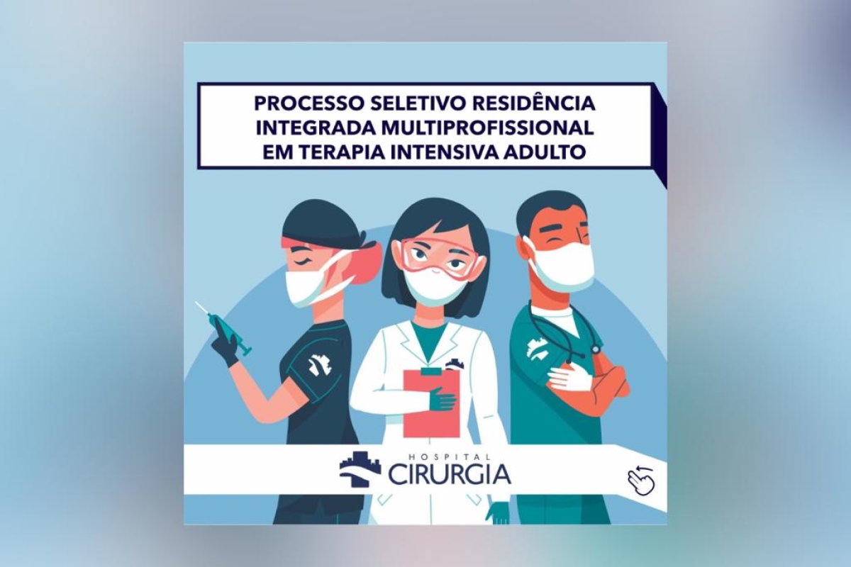 Hospital de Cirurgia inicia inscrições para Residência Multiprofissional 2021 (Imagem: Divulgação/ Hospital de Cirurgia)