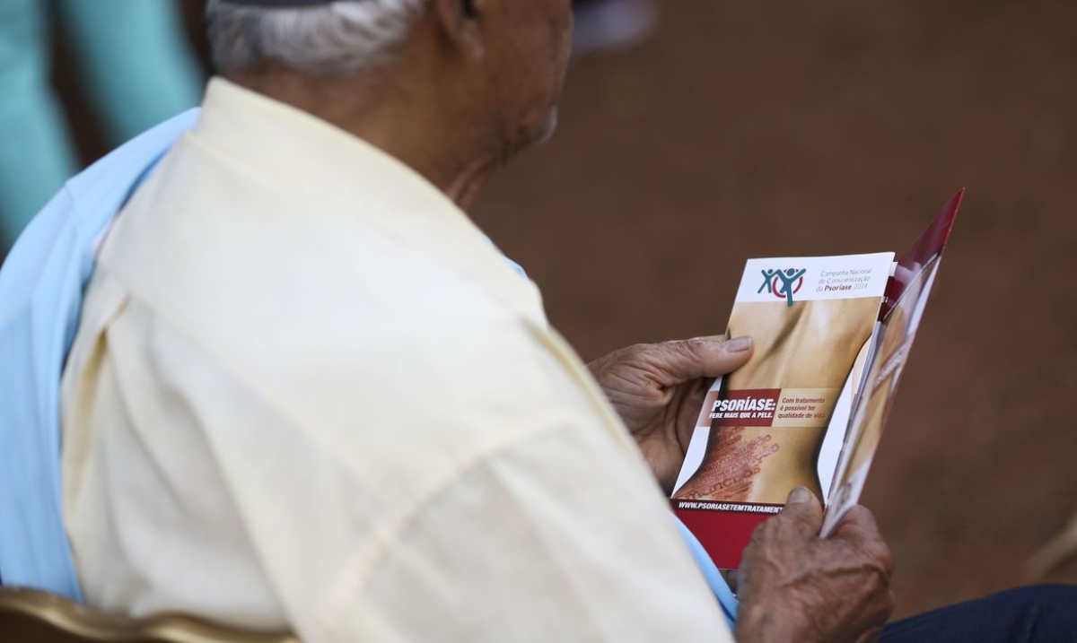 Estudo mostra que mais de 90% da população desconhecem a psoríase (Foto: Marcelo Camargo/ Agência Brasil)