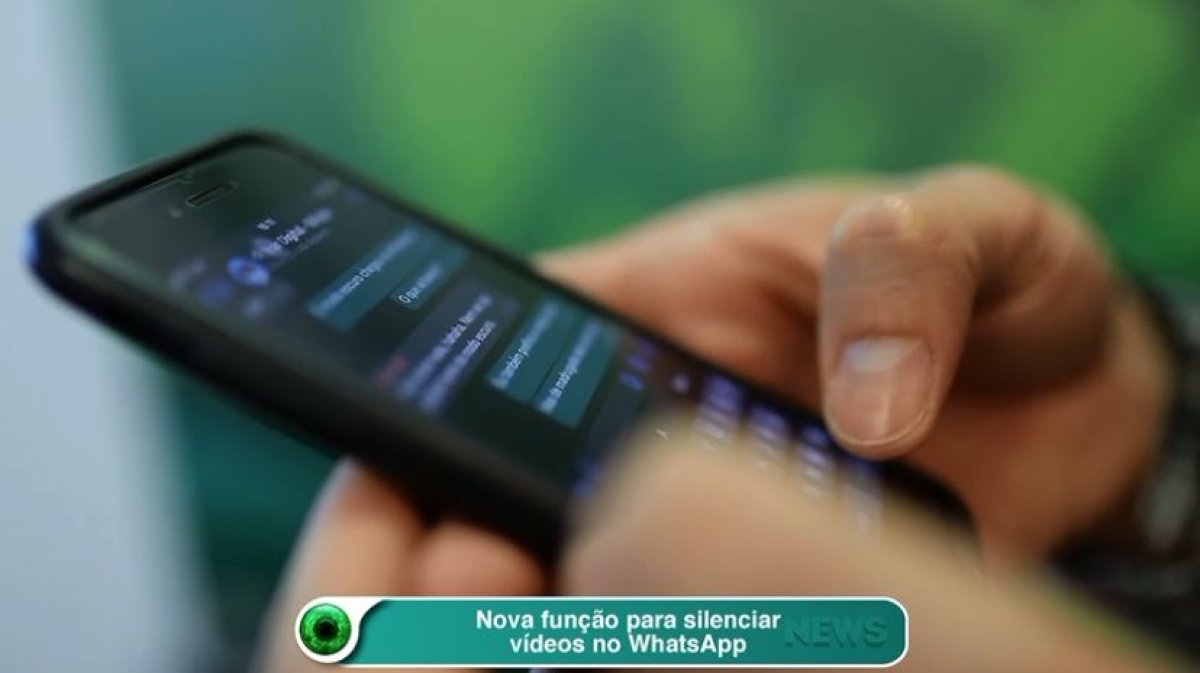 Nova função para silenciar vídeos no WhatsApp (Imagem: Reprodução de vídeo/ Olha Digital News)