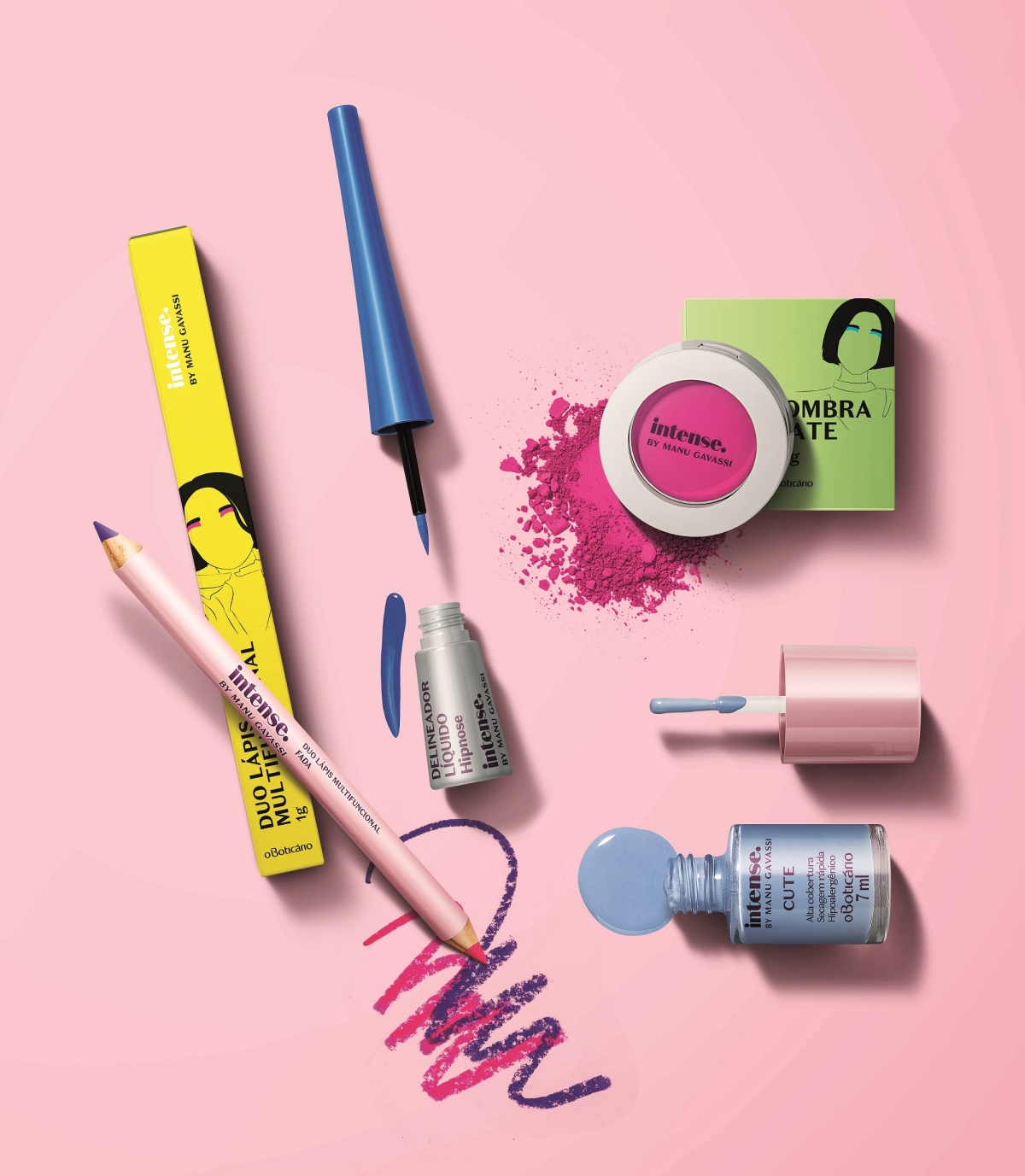 Alerta tendência! O Boticário e Manu Gavassi revelam colab em nova linha de maquiagem e esmaltes de Intense (Imagem: Divulgação/ Assessoria O Boticário)