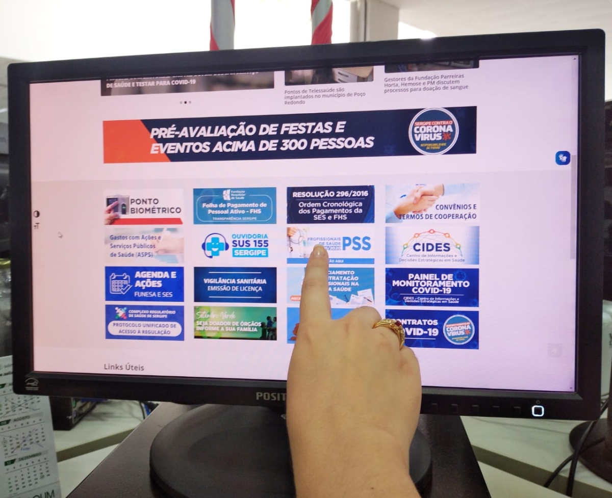 Saúde Estadual abre PSS para contratação de profissionais de nível médio e superior (Foto: SES/SE)