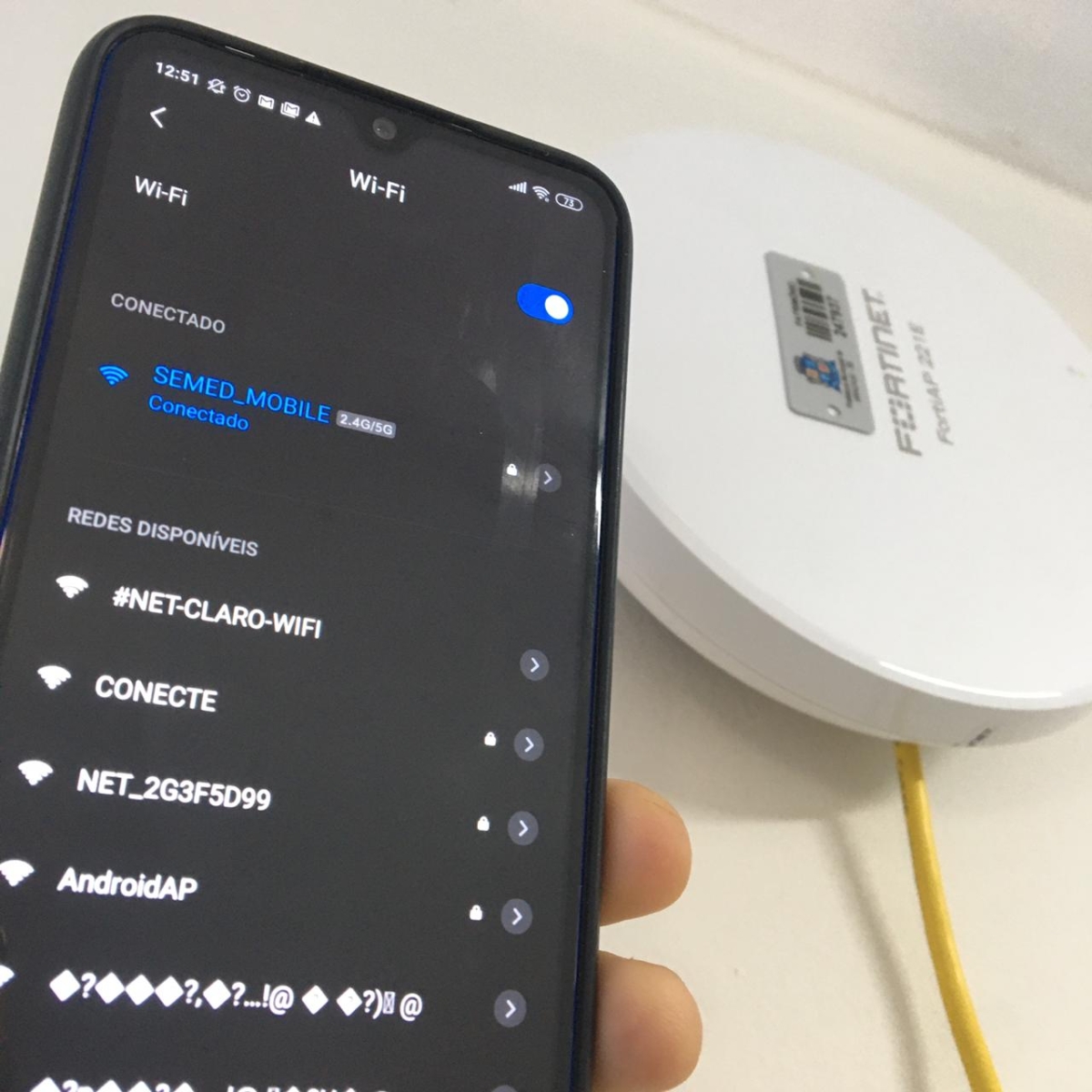 Todas as escolas da rede municipal contam com internet banda larga (Foto: Ascom/ Semed)