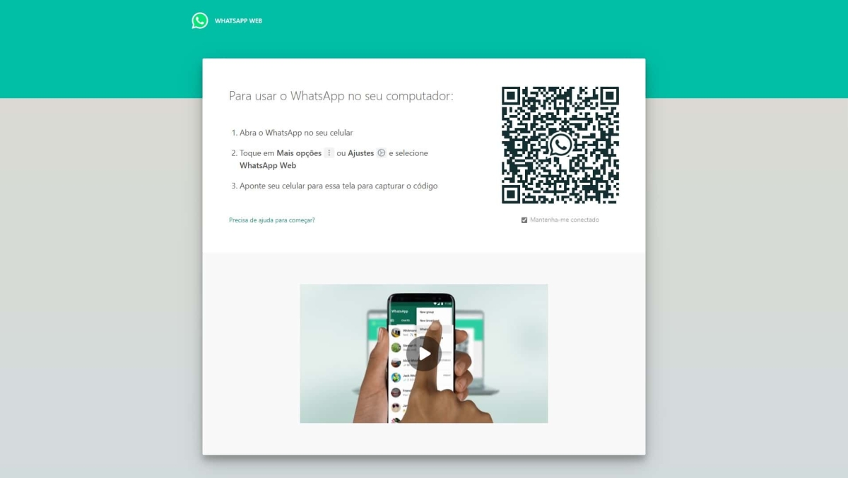 WhatsApp libera chamadas de vídeo e voz para web e desktop (Imagem: Reprodução/ WhatsApp)