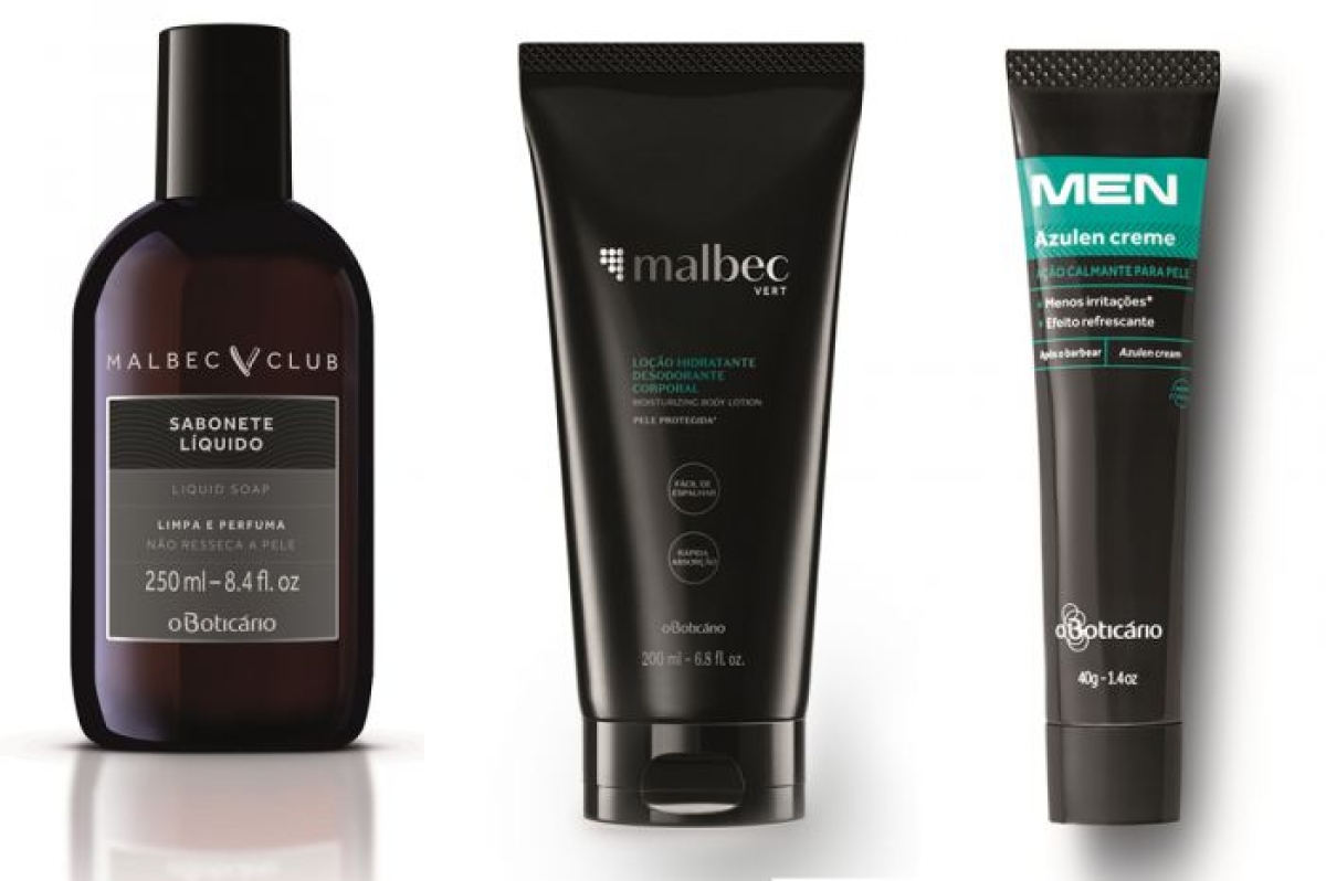 O Boticário ajuda o homem a cuidar da barba e do corpo com produtos veganos (Foto: Assessoria O Boticário)