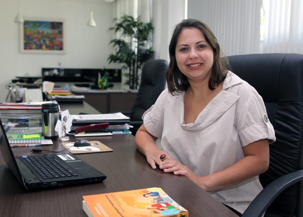Gerente do Unit Carreiras, área de estágio e emprego do Grupo Tiradentes, Janaína Machado (Foto: Assessoria de Imprensa Unit)