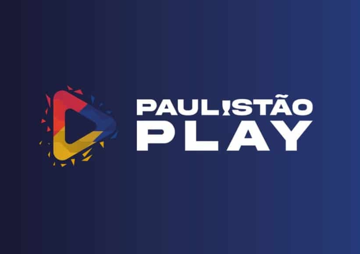 Federação Paulista de Futebol (FPF) anuncia plataforma própria para transmissão de jogos (Imagem: Logo Paulistão Play)