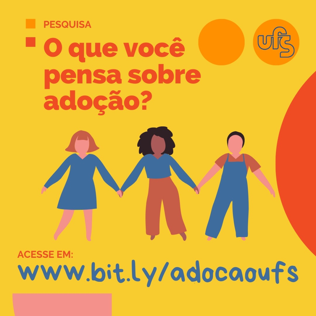 Pesquisa quer saber como a adoção é entendida na região nordeste (Imagem: Divulgação)