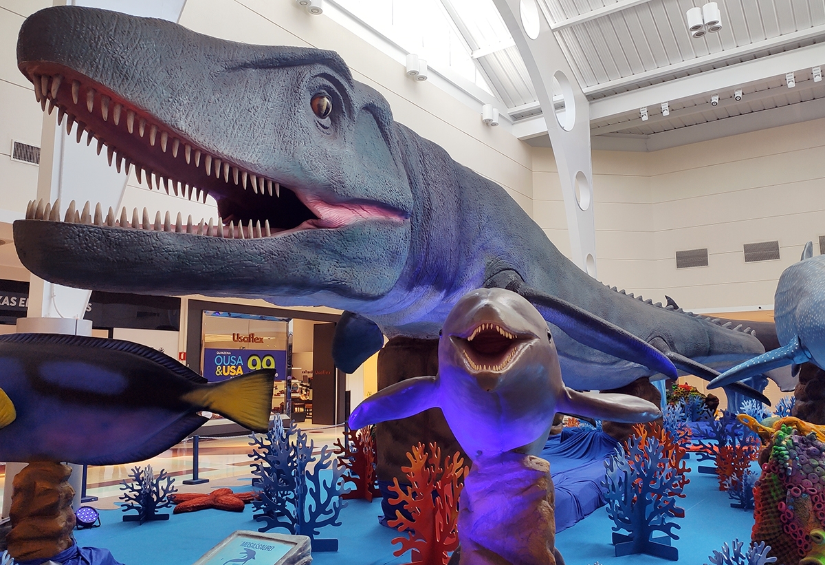 Exposição internacional O Fantástico Mundo Marinho no Shopping Jardins (Foto: Divulgação)