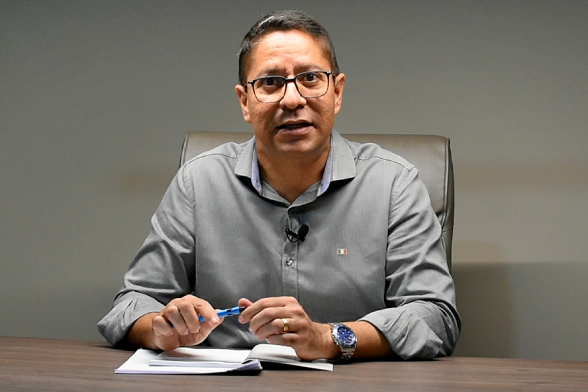 Ricardo Marques: "Quero saber se está no plano desta gestão fazer a licitação do transporte público" (Foto: Assessoria Ricardo Marques)