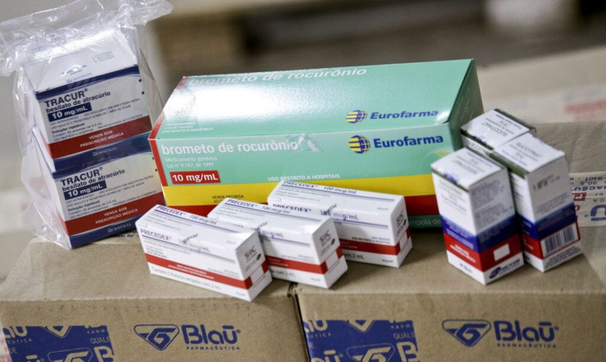Estados receberão 864 mil unidades de medicamentos de intubação (Foto: Breno Esaki/ Agência Saúde)