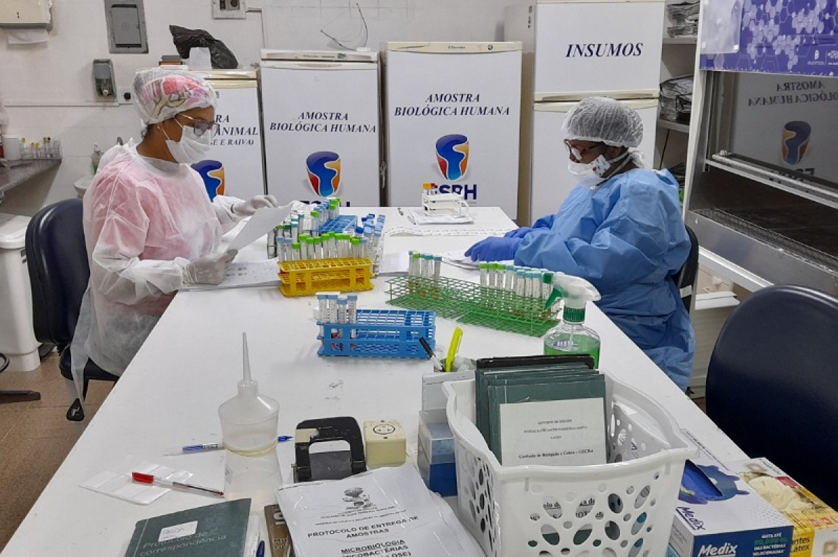Com aumento da testagem, Lacen encaminhará 800 amostras/dia para Fiocruz (Foto: SES/SE)