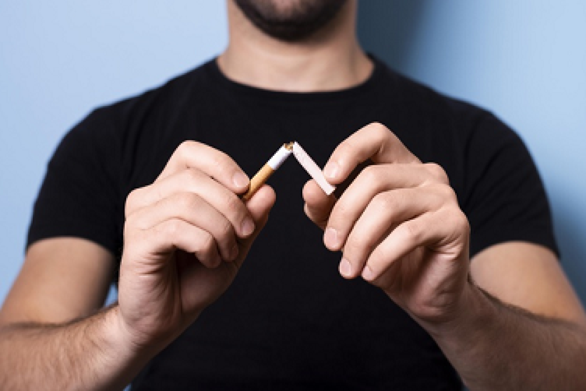 Dia Mundial Sem Tabaco: fumantes são mais suscetíveis a desenvolver forma grave da Covid-19 (Imagem: Divulgação)