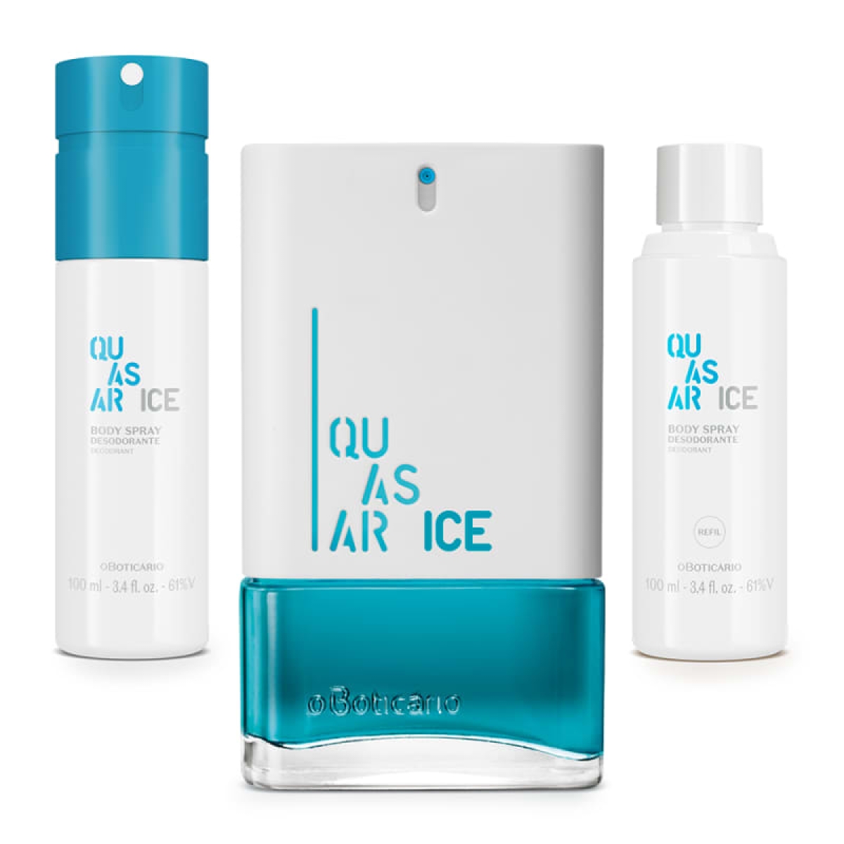 O Boticário traz o ar mais puro do mundo com o novo Quasar Ice (Imagem: Divulgação/ O Boticário)