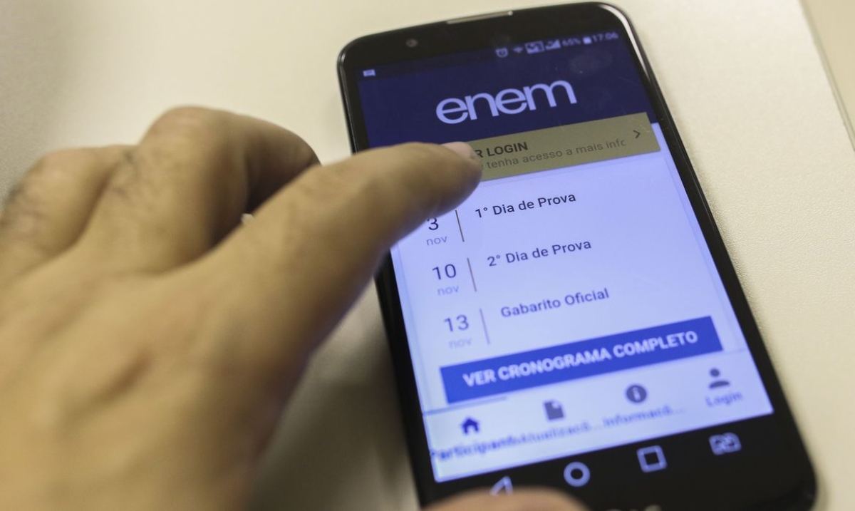 Inscrições para o Enem 2021 começam nesta quarta-feira, 30/6 (Foto: Marcello Casal Jr./ Agência Brasil)